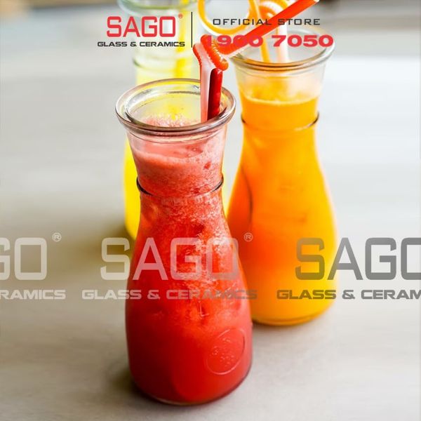  Ly Thủy Tinh Eo Cao Cấp | Tùy Chọn Dung Tích 