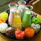  Ly Thủy Tinh Eo Cao Cấp | Tùy Chọn Dung Tích 