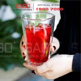  Wilmax England 888706/A - Ly Thủy Tinh 2 lớp Wilmax England Thermo 400ml | Thủy Tinh Cao Cấp Chịu Nhiệt 