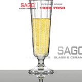  LIBBEY 821772 - Ly Thủy Tinh Libbey Ana Flute 130ml | Nhập Khẩu E.U 
