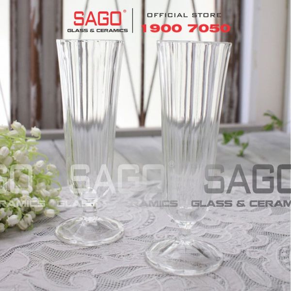  LIBBEY 821772 - Ly Thủy Tinh Libbey Ana Flute 130ml | Nhập Khẩu E.U 