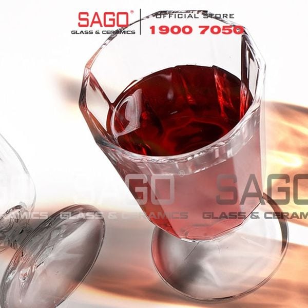  LIBBEY 821789 - Ly Thủy Tinh Libbey Ana Wine 190ml | Nhập Khẩu E.U 