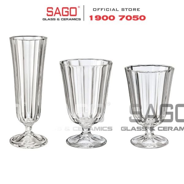  LIBBEY 821796 - Ly Thủy Tinh Libbey Ana Water 250ml | Nhập Khẩu E.U 