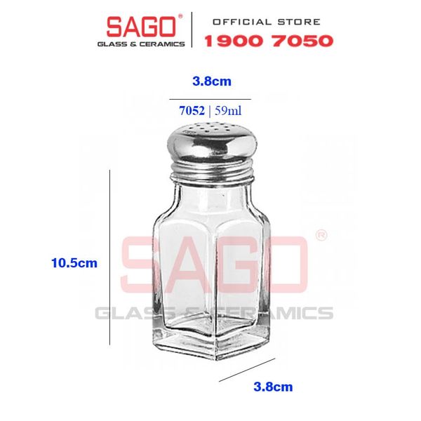  LIBBEY 97052 - Hũ Thủy Tinh Libbey Shaker 59ml | Nhập Khẩu USA 