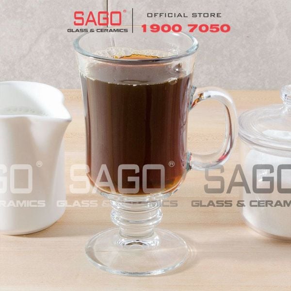  LIBBEY 5295 - Ly Thủy Tinh Libbey Irish Cofee 244ml | Nhập Khẩu E.U 