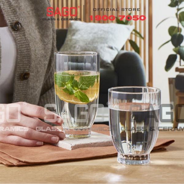  Pasabahce 1119425 - Ly Thủy Tinh Pasabahce Amore Long Drink Glass 400ml | Nhập Khẩu Thổ Nhĩ Kỳ 