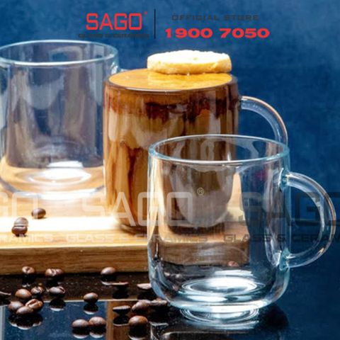  Pasabahce 1081435 - Ly Thủy Tinh Pasabahce Iconic Mug Glass 245ml | Nhập Khẩu Thổ Nhĩ Kỳ 