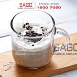  Pasabahce 1081435 - Ly Thủy Tinh Pasabahce Iconic Mug Glass 245ml | Nhập Khẩu Thổ Nhĩ Kỳ 