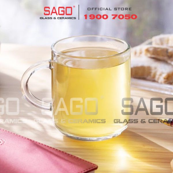  Pasabahce 1081435 - Ly Thủy Tinh Pasabahce Iconic Mug Glass 245ml | Nhập Khẩu Thổ Nhĩ Kỳ 