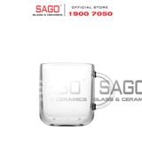  Pasabahce 1081435 - Ly Thủy Tinh Pasabahce Iconic Mug Glass 245ml | Nhập Khẩu Thổ Nhĩ Kỳ 