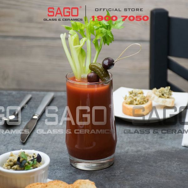  Ocean B17014 - Ly Thủy Tinh Ocean Scirocco Long drink 410ml | Nhập Khẩu Thái Lan 