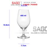  Ocean 1026G14 - Ly Thủy Tinh Ocean Santé Goblet 405ml | Nhập Khẩu Thái Lan 