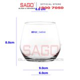  Ocean C18512 - Ly Thủy Tinh Ocean Lexington Rock 345ml | Nhập Khẩu Thái Lan 