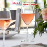  Ocean 1026R15 - Ly Thủy Tinh Ocean Santé Red Wine 420ml | Nhập Khẩu Thái Lan 