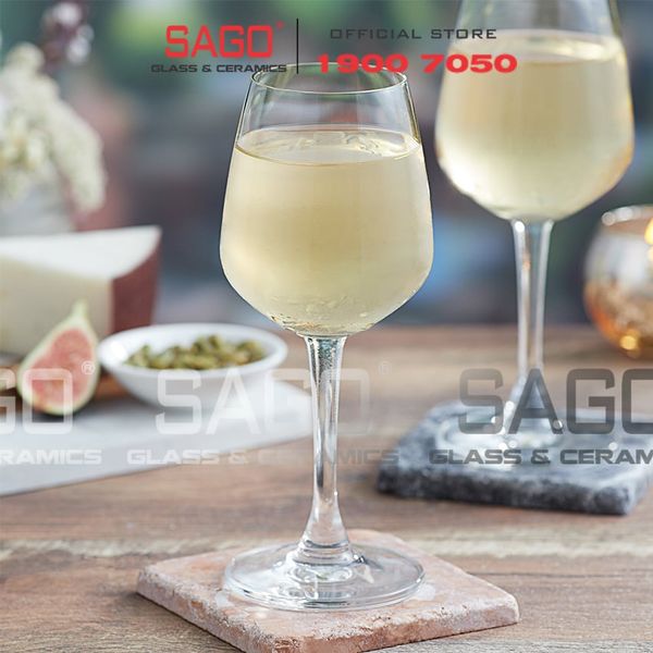  Ocean 1019W08 - Ly Thủy Tinh Ocean Lexington White Wine 240ml | Nhập Khẩu Thái Lan 