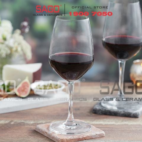  Ocean 1019R16 - Ly Thủy Tinh Ocean Lexington Red Wine 455ml | Nhập Khẩu Thái Lan 