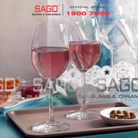  Ocean 1015W12 - Ly Thủy Tinh Ocean Maidison white Wine 350ml | Nhập Khẩu Thái Lan 