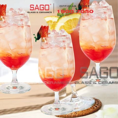  Ocean 1015G15 - Ly Thủy Tinh Ocean Madison Water Goblet 425ml | Nhập Khẩu Thái Lan 