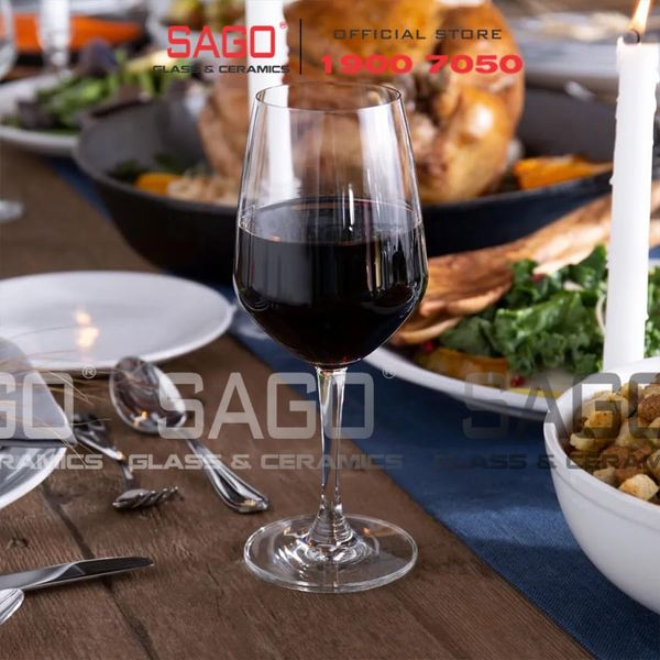  Ocean 1019R16 - Ly Thủy Tinh Ocean Lexington Red Wine 455ml | Nhập Khẩu Thái Lan 