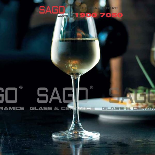  Ocean 1019W08 - Ly Thủy Tinh Ocean Lexington White Wine 240ml | Nhập Khẩu Thái Lan 