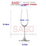  Ocean 1019F06 - Ly Thủy Tinh Ocean Lexington Flute Champagne 185ml | Nhập Khẩu Thái Lan 