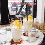  Lucky 100312 - Ly Thủy Tinh Lucky Bầu Cao 350ml | Nhập Khẩu Thái Lan 