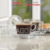  Pasabahce 97301 - Bộ Tách Cafe Pasabahce Vale Caffe 80ml | Nhập Khẩu Thổ Nhĩ Kỳ 