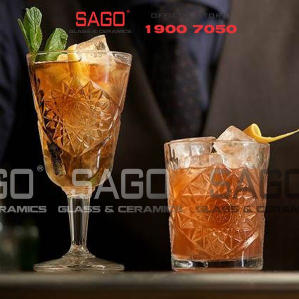  LIBBEY 924152 - Ly Thủy Tinh Cao Cấp Libbey HOBSTAR D.O.F 355ml | Nhập Khẩu E.U 