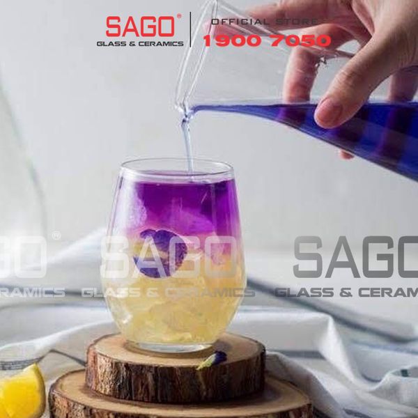  Ocean C18414 - Ly Thủy Tinh Ocean Madison Hi Ball 390ml | Nhập Khẩu Thái Lan 