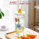  Luminarc P9886/P9887/P9888 - Ly Thủy Tinh Chia Vạch Luminarc Lille Scale 425ml | Tùy Chọn Hình Ngộ nghĩnh 