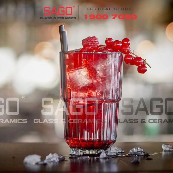  LIBBEY 821413 - Ly Thủy Tinh Libbey LINQ Beverage 355ml | Nhập Khẩu E.U 