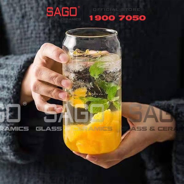  LIBBEY 266 - Ly Thủy Tinh Libbey Glass Can 591ml | Thủy Tinh Cao Cấp 