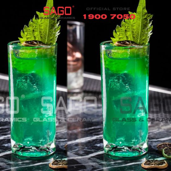  Ocean P02808 - Ly Thủy Tinh Ocean Connexion Hi Ball 350ml | Nhập Khẩu Thái Lan 