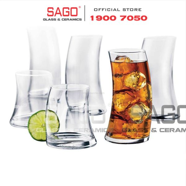  LIBBEY 2212 - Ly Thủy Tinh Libbey Bravura Tumbler 495ml | Nhập Khẩu E.U 