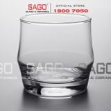  Ocean B17012- Ly Thủy Tinh Ocean Scirocco Rock 340ml | Nhập Khẩu Thái Lan 