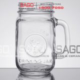  LIBBEY 97085 - Ly Thủy Tinh Libbey Drinking Jar 473ml | Thủy Tinh Cao Cấp 