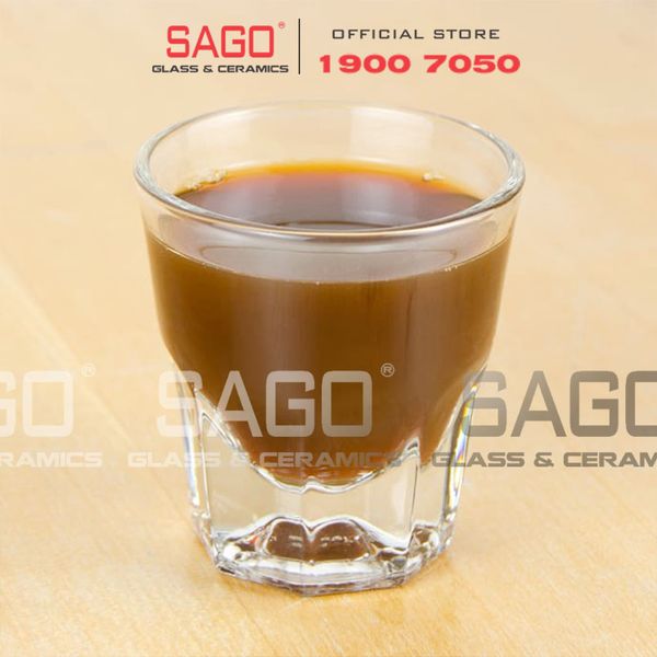  LIBBEY 15248 - Ly Thủy Tinh Cường Lực Libbey Gibraltar Rocks DuraTuff 133ml | Thủy Tinh Cao Cấp 