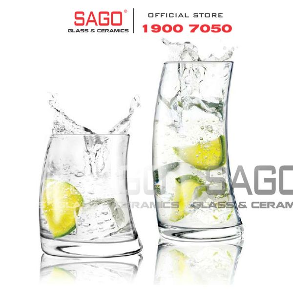  LIBBEY 2212 - Ly Thủy Tinh Libbey Bravura Tumbler 495ml | Nhập Khẩu E.U 