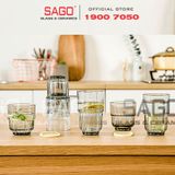  LIBBEY 820508 - Ly Thủy Tinh Libbey LINQ Rocks 355ml | Nhập Khẩu E.U 