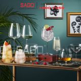  Luigi Bormioli 13190/01 - Ly thủy tinh Pha Lê Luigi Bormioli Speakeasy Swing Champagne Crystal Glasses 300ml | Nhập Khẩu Italy 