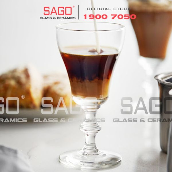  LIBBEY 8054 - Ly Thủy Tinh Libbey Georgian Irish Coffee 177ml | Nhập Khẩu USA 