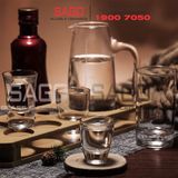  Deli EY3003-2 - Ly Thủy Tinh Deli Green Apple Shot 40ml | Thủy Tinh Cao Cấp 