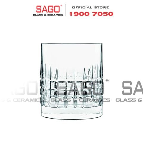  Luigi Bormioli 12328/02 - Ly thủy tinh Pha Lê Luigi Bormioli Tumbler Charme DOF Crystal Glasses 380ml | Nhập Khẩu Italy 