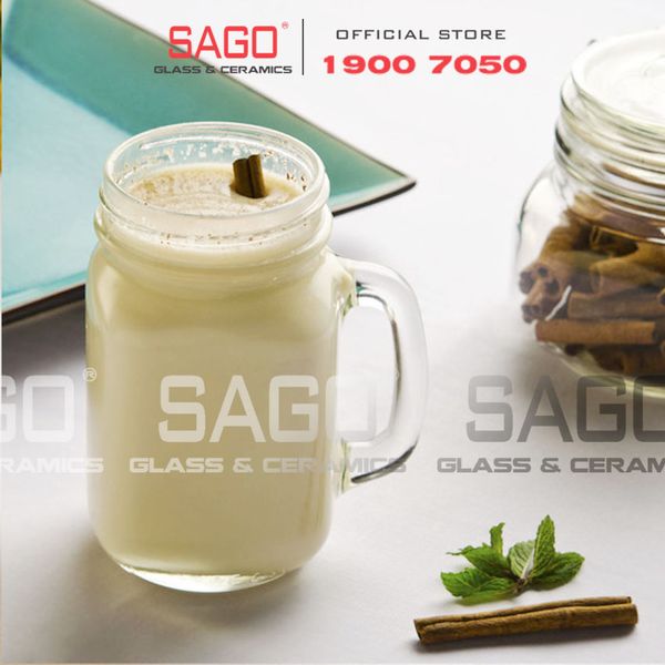  LIBBEY 97084 - Ly Thủy Tinh Libbey Drinking Jar 473ml | Thủy Tinh Cao Cấp 