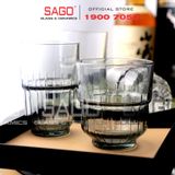  LIBBEY 820508 - Ly Thủy Tinh Libbey LINQ Rocks 355ml | Nhập Khẩu E.U 