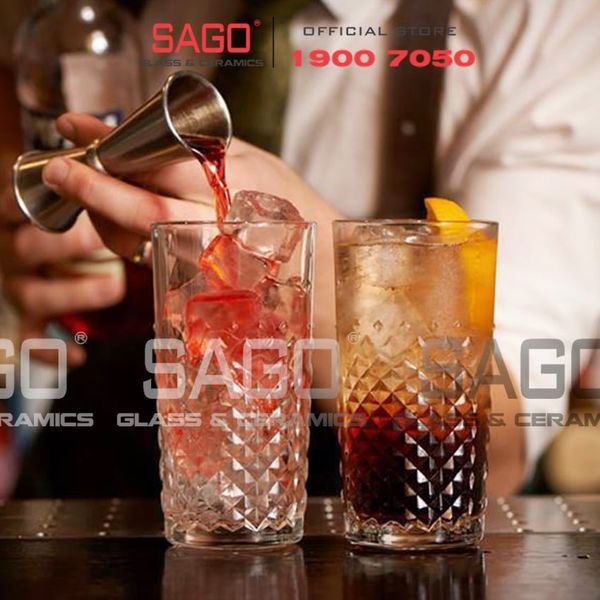  LIBBEY 926774 - Ly Thủy Tinh Libbey Carats Hi Ball 414ml | Nhập Khẩu E.U 