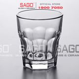  LIBBEY 15232 - Ly Thủy Tinh Cường Lực Libbey Gibraltar Rocks 296ml | Thủy Tinh Cao Cấp 