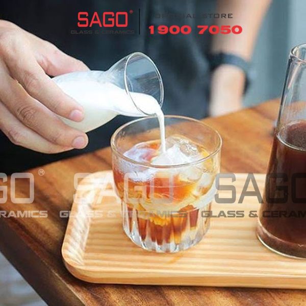 LIBBEY 15435 - Ly Thủy Tinh Cường Lực Libbey Everest Duratuff Rocks 355ml | Nhập Khẩu USA 