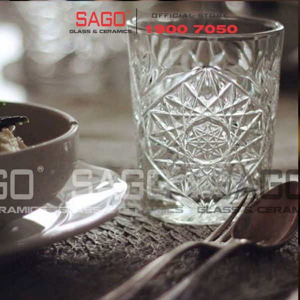  LIBBEY 924152 - Ly Thủy Tinh Cao Cấp Libbey HOBSTAR D.O.F 355ml | Nhập Khẩu E.U 