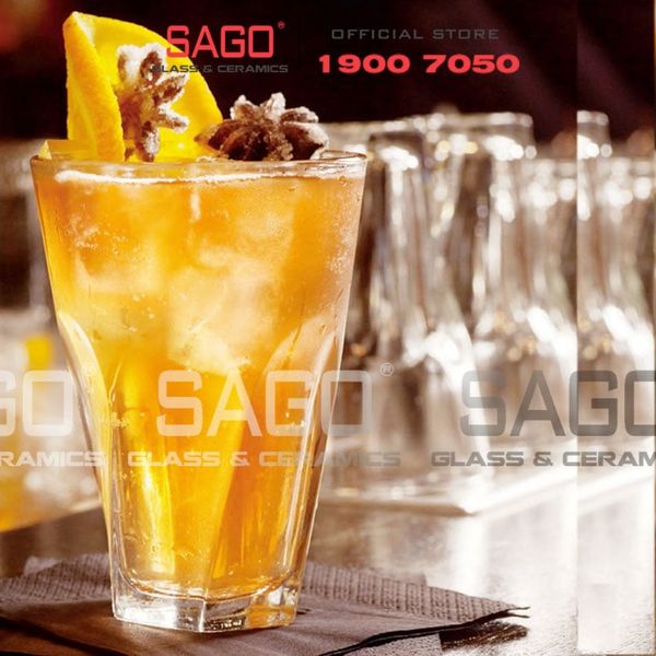  LIBBEY 15747 - Ly Libbey Gibraltar Twist Beverage 355ml | Thủy Tinh Cường Lực Cao Cấp 